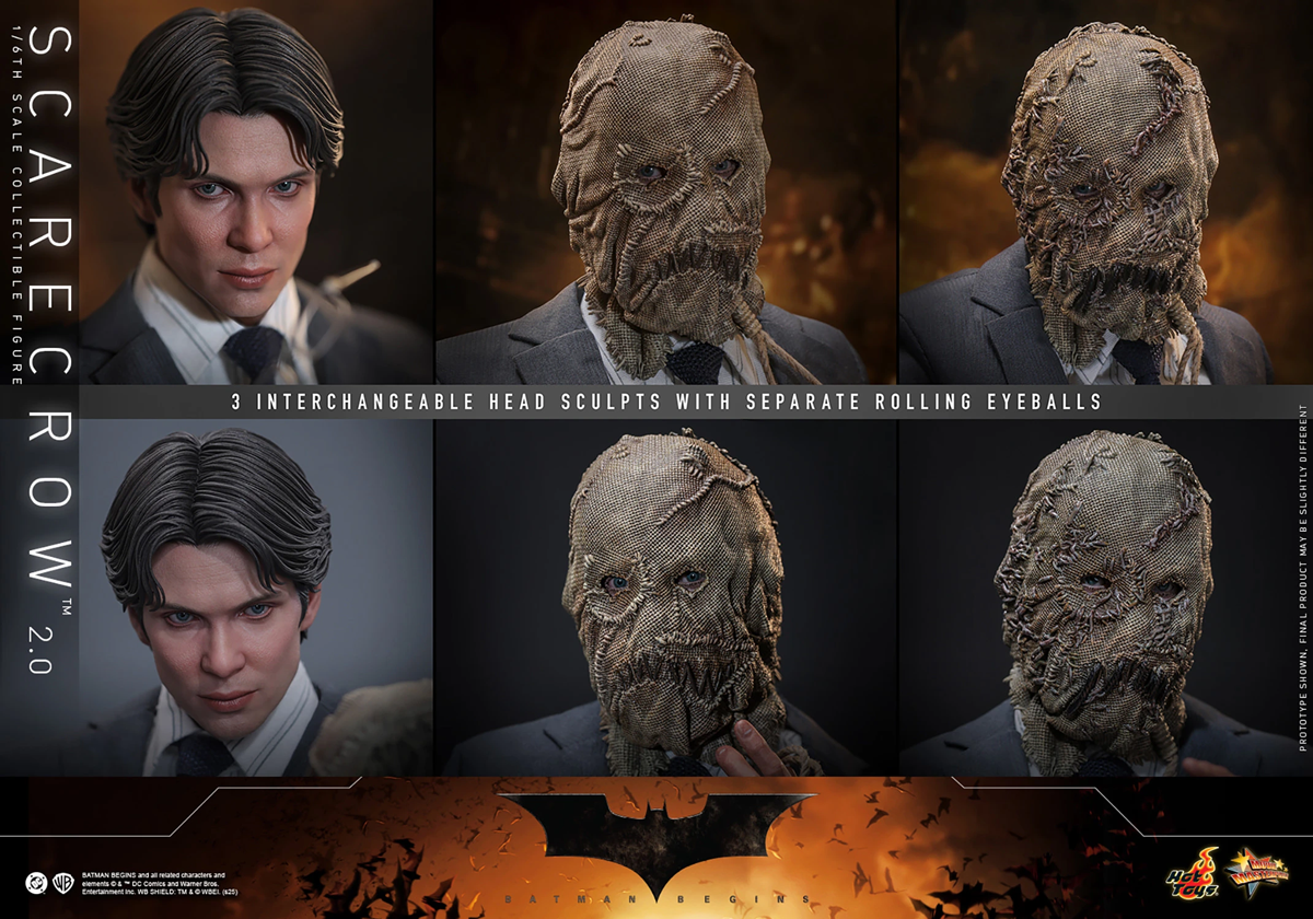 Batman Begins - Scarecrow (2.0) 1:6 Scale Collectable Action Figure