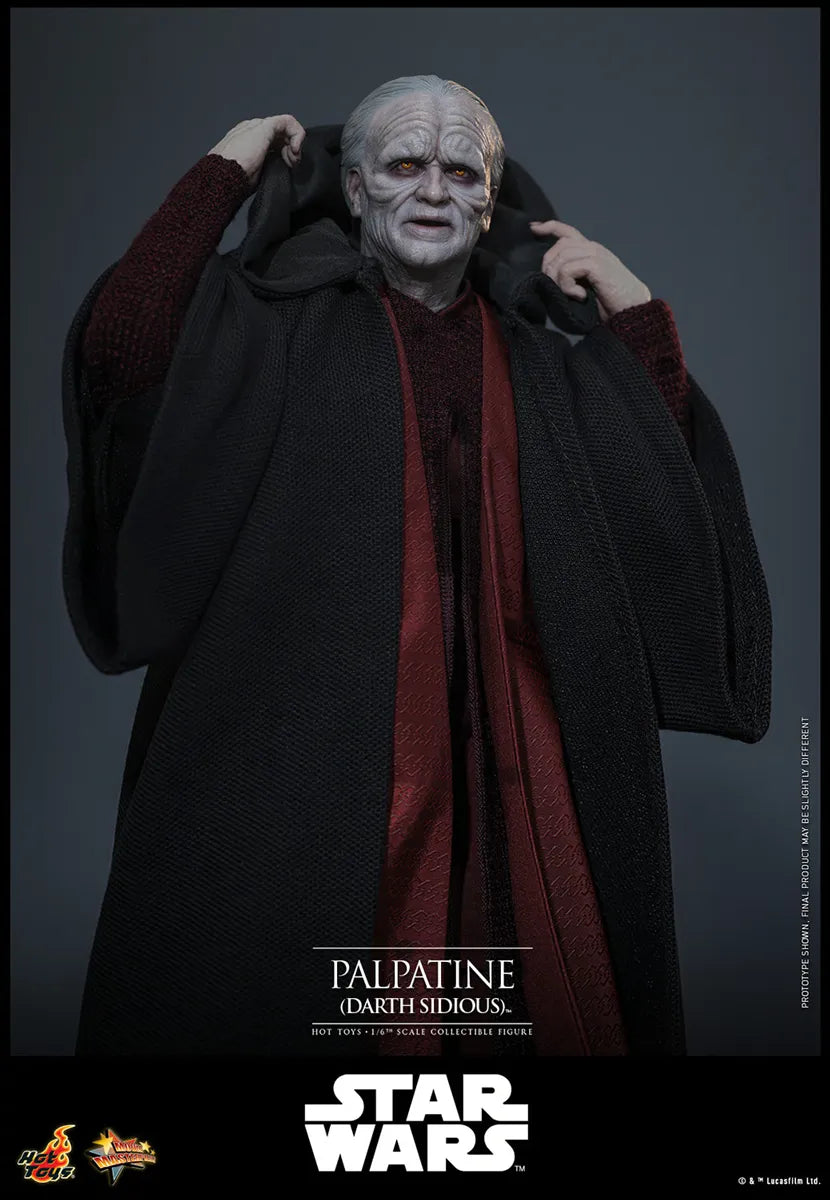 HOTMMS805 Star Wars - Palpatine (Darth Sidious) 1:6 Scale Collectable Action Figure - Hot Toys - Titan Pop Culture