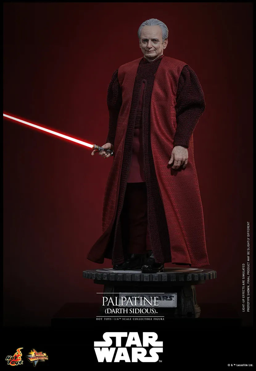 HOTMMS805 Star Wars - Palpatine (Darth Sidious) 1:6 Scale Collectable Action Figure - Hot Toys - Titan Pop Culture