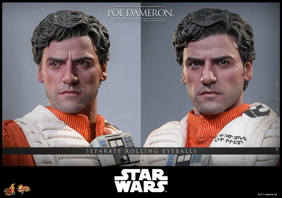 HOTMMS806 Star Wars: The Force Awakens - Poe Dameron 1:6 Scale Collectable Action Figure - Hot Toys - Titan Pop Culture
