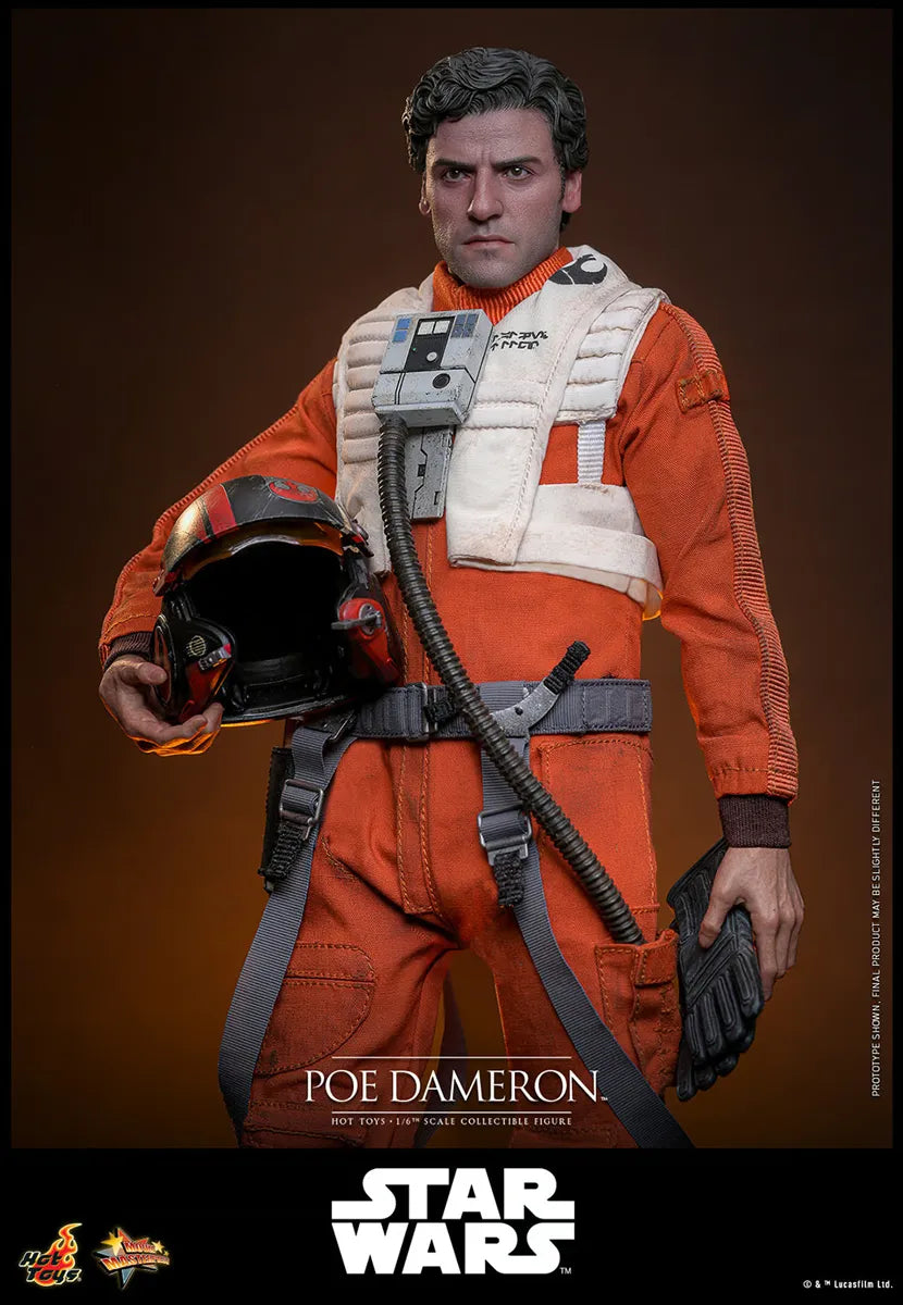 HOTMMS806 Star Wars: The Force Awakens - Poe Dameron 1:6 Scale Collectable Action Figure - Hot Toys - Titan Pop Culture