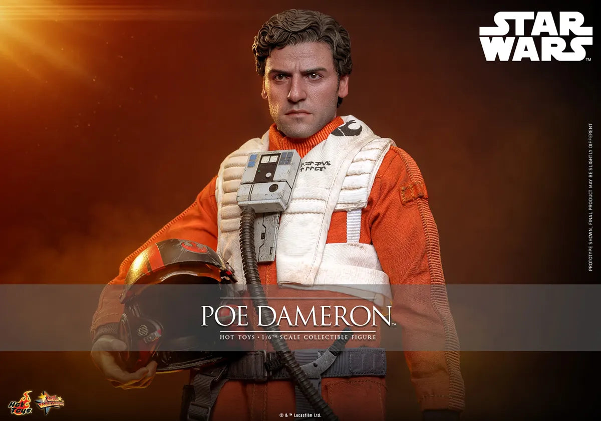 HOTMMS806 Star Wars: The Force Awakens - Poe Dameron 1:6 Scale Collectable Action Figure - Hot Toys - Titan Pop Culture