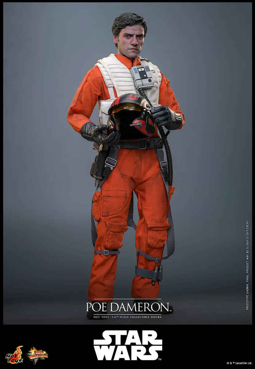 HOTMMS806 Star Wars: The Force Awakens - Poe Dameron 1:6 Scale Collectable Action Figure - Hot Toys - Titan Pop Culture
