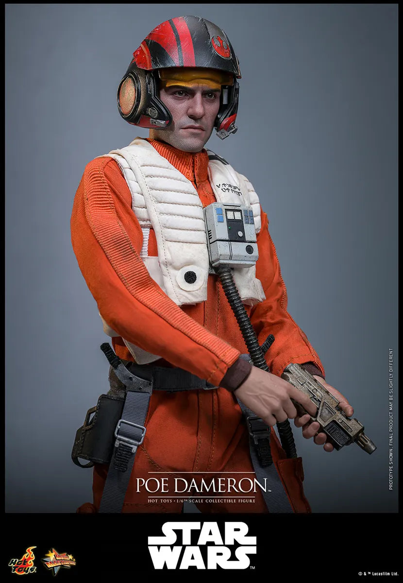 HOTMMS806 Star Wars: The Force Awakens - Poe Dameron 1:6 Scale Collectable Action Figure - Hot Toys - Titan Pop Culture