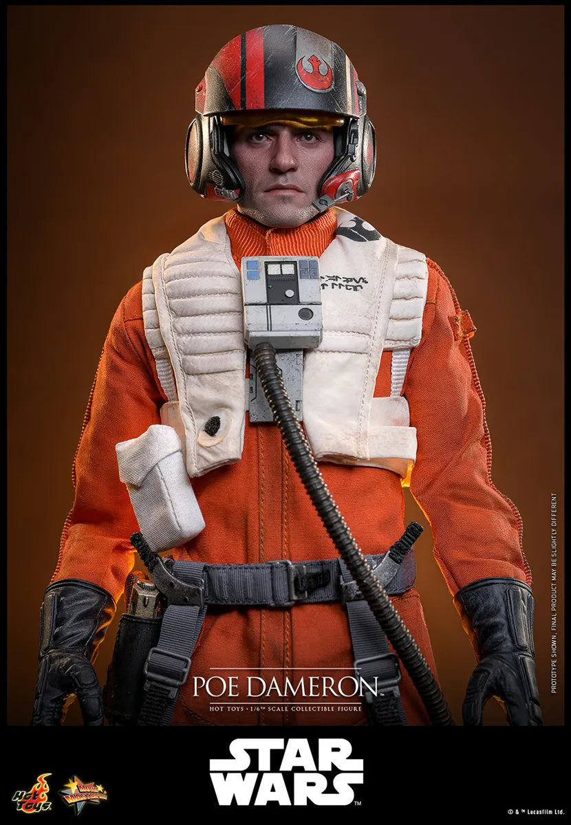 HOTMMS806 Star Wars: The Force Awakens - Poe Dameron 1:6 Scale Collectable Action Figure - Hot Toys - Titan Pop Culture