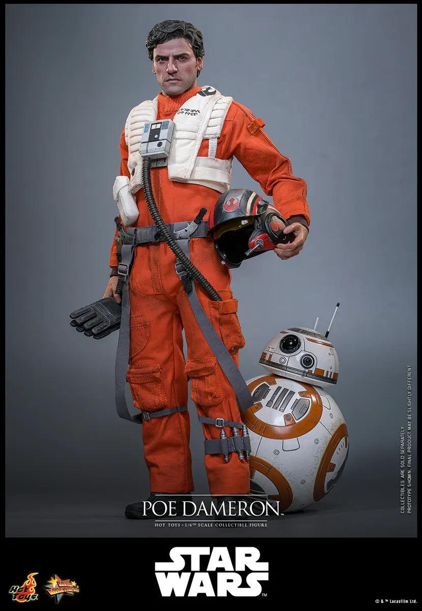 HOTMMS806 Star Wars: The Force Awakens - Poe Dameron 1:6 Scale Collectable Action Figure - Hot Toys - Titan Pop Culture