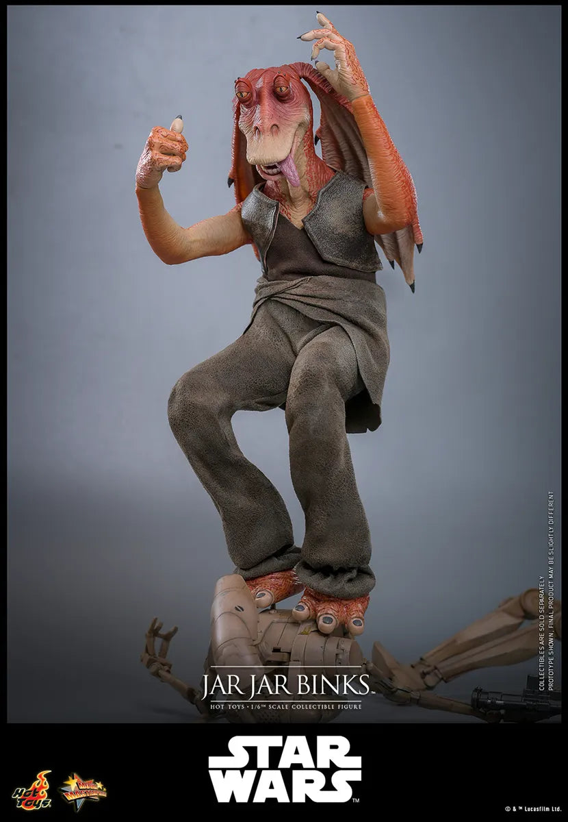 HOTMMS807 Star Wars: The Phantom Menace - Jar Jar Binks 1:6 Scale Collectable Action Figure - Hot Toys - Titan Pop Culture