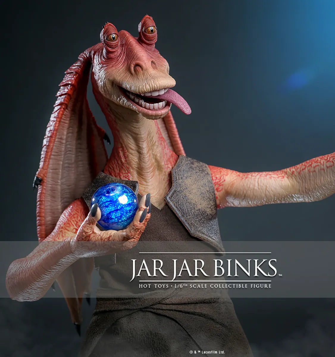HOTMMS807 Star Wars: The Phantom Menace - Jar Jar Binks 1:6 Scale Collectable Action Figure - Hot Toys - Titan Pop Culture