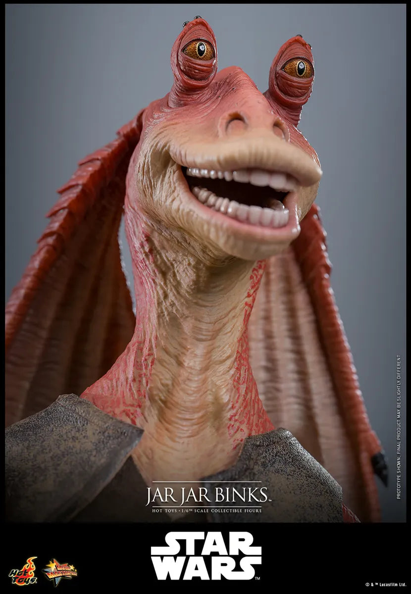 HOTMMS807 Star Wars: The Phantom Menace - Jar Jar Binks 1:6 Scale Collectable Action Figure - Hot Toys - Titan Pop Culture