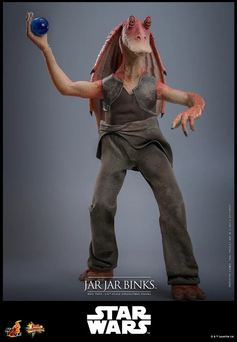 HOTMMS807 Star Wars: The Phantom Menace - Jar Jar Binks 1:6 Scale Collectable Action Figure - Hot Toys - Titan Pop Culture