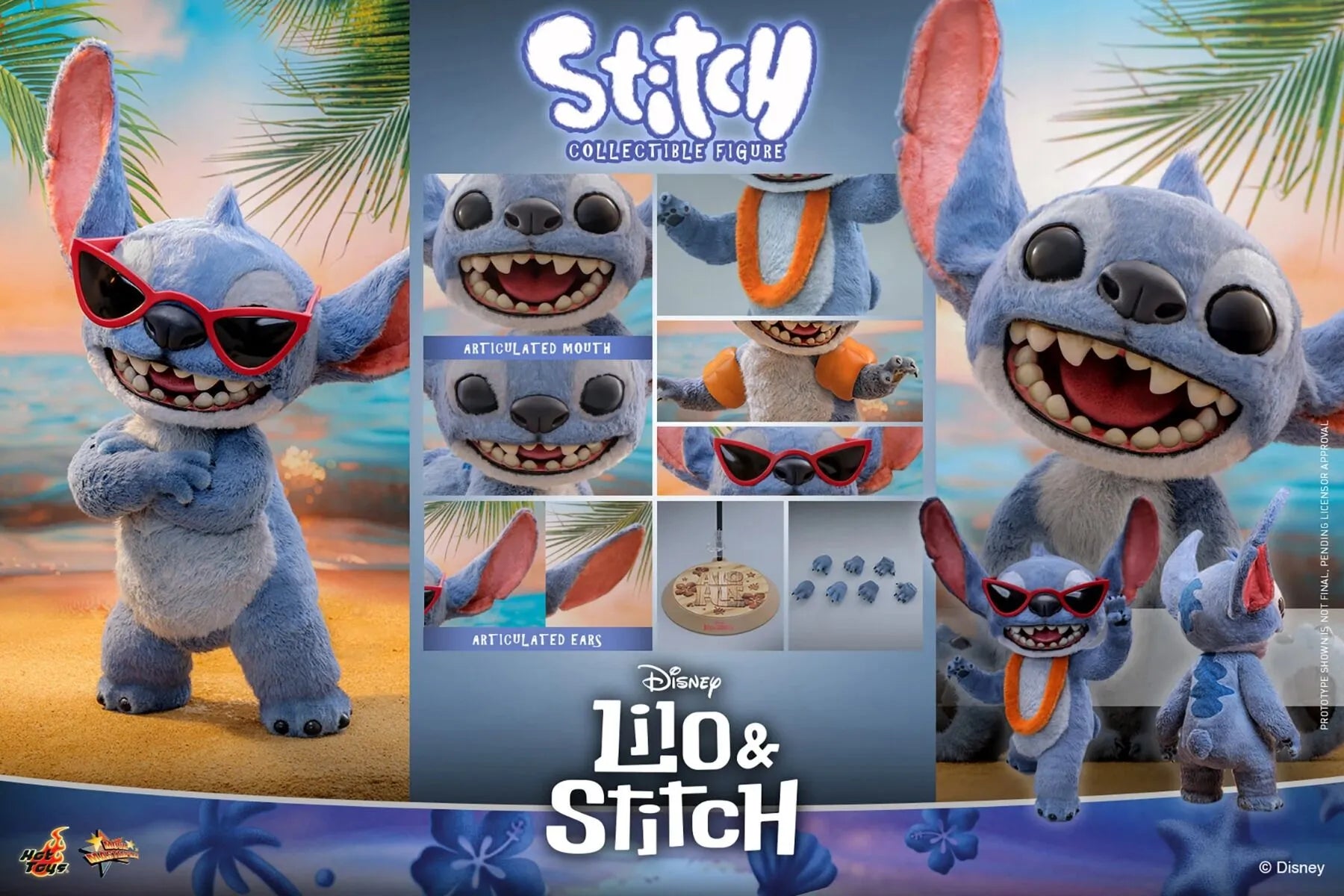 HOTMMS815 Lilo & Stitch (2025) - Stitch Movie Masterpiece Figure - Hot Toys - Titan Pop Culture