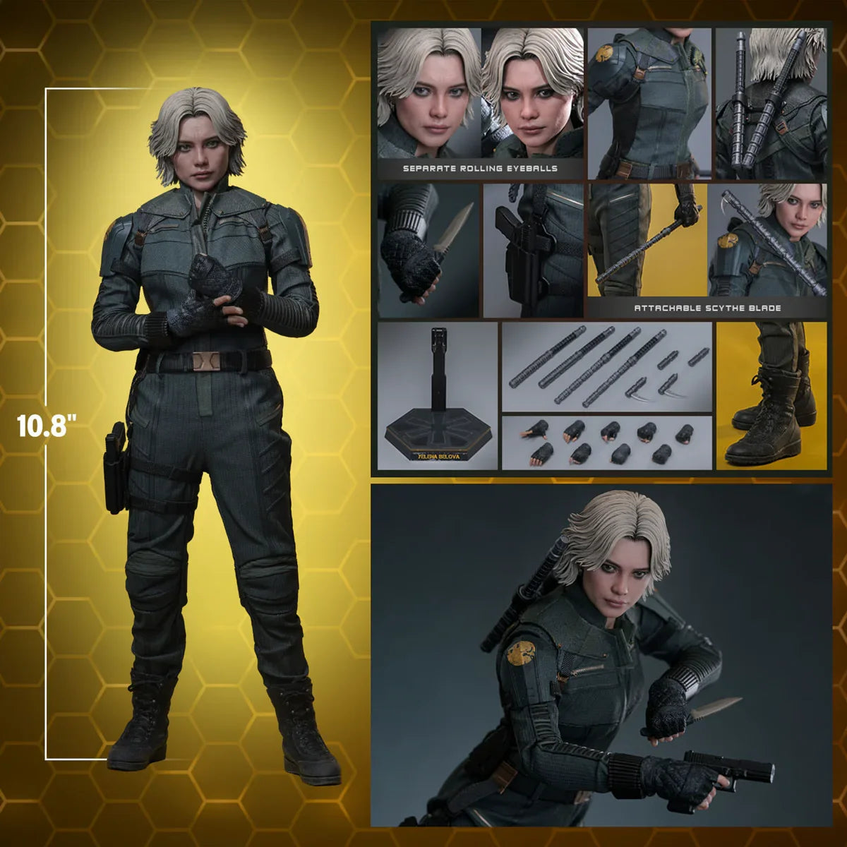 Thunderbolts - Yelena Belova 1:6 Scale Collectable Action Figure