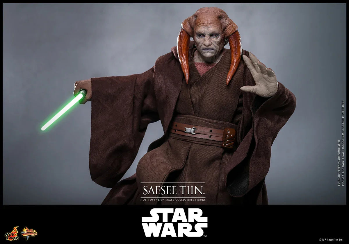 Star Wars - Figura de acción coleccionable de Saesee Tiin escala 1:6