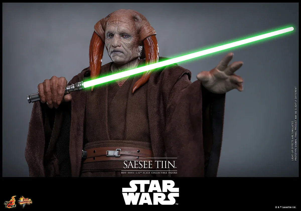 Star Wars - Figura de acción coleccionable de Saesee Tiin escala 1:6