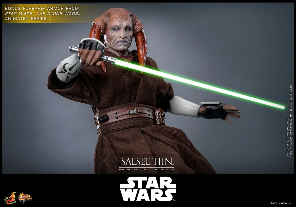 Star Wars - Figura de acción coleccionable de Saesee Tiin escala 1:6