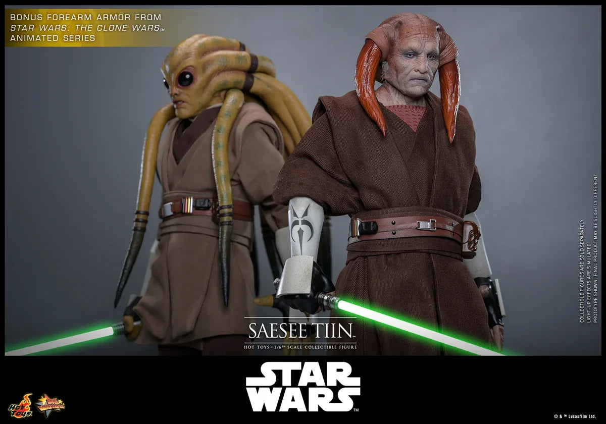 Star Wars - Figura de acción coleccionable de Saesee Tiin escala 1:6