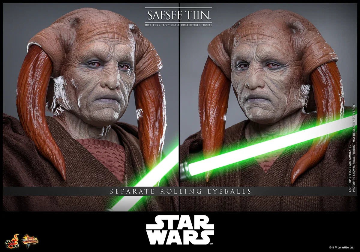 Star Wars - Figura de acción coleccionable de Saesee Tiin escala 1:6