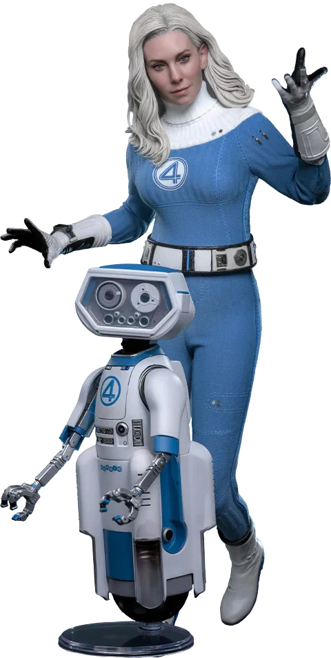 The Fantastic Four: First Steps - Invisible Woman & HERBIE 1:6 Scale Collectable Figure Set