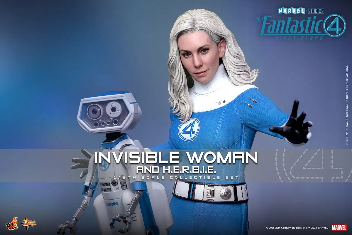 The Fantastic Four: First Steps - Invisible Woman & HERBIE 1:6 Scale Collectable Figure Set
