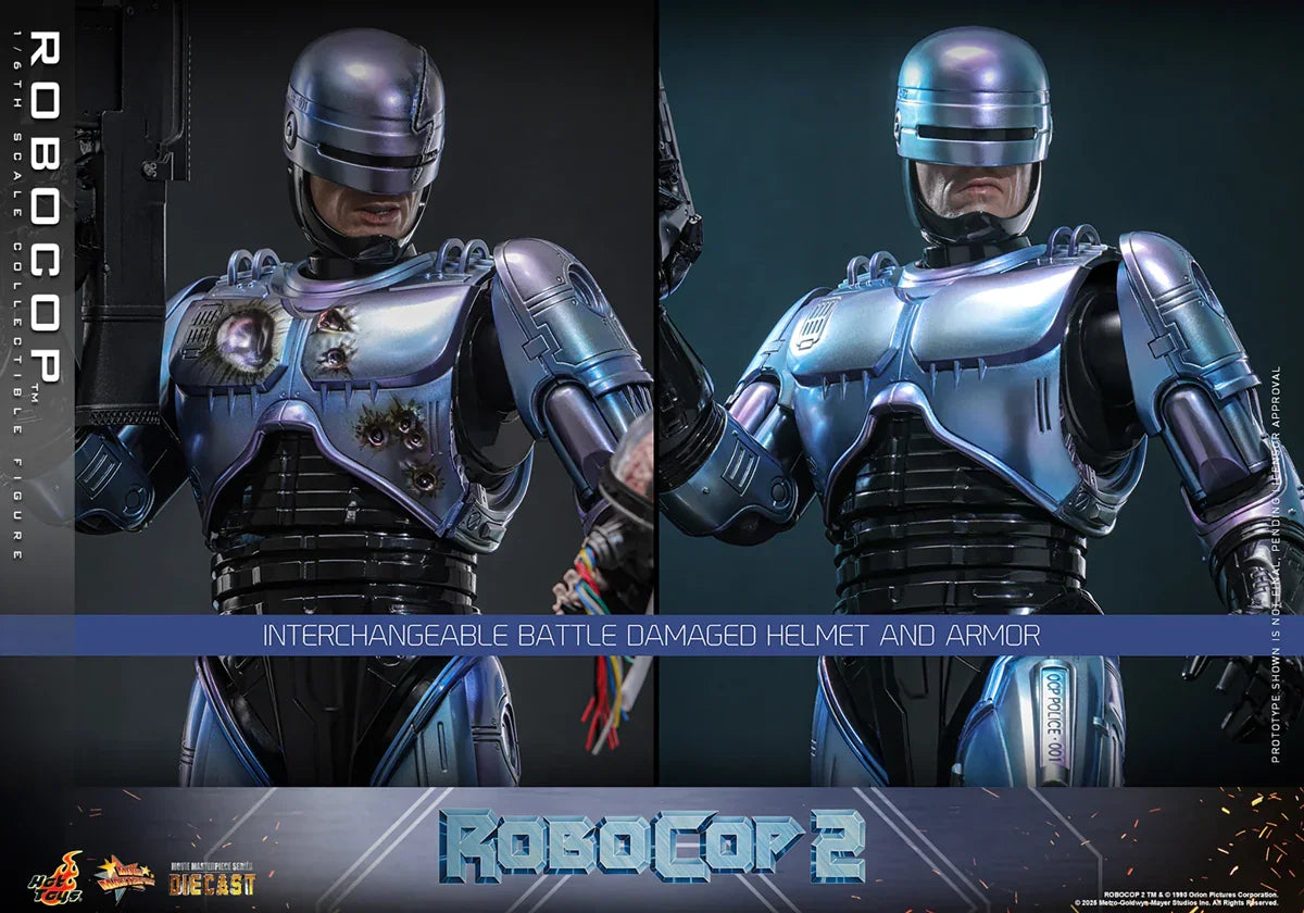 RoboCop 2 - Figura de acción coleccionable de RoboCop a escala 1:6