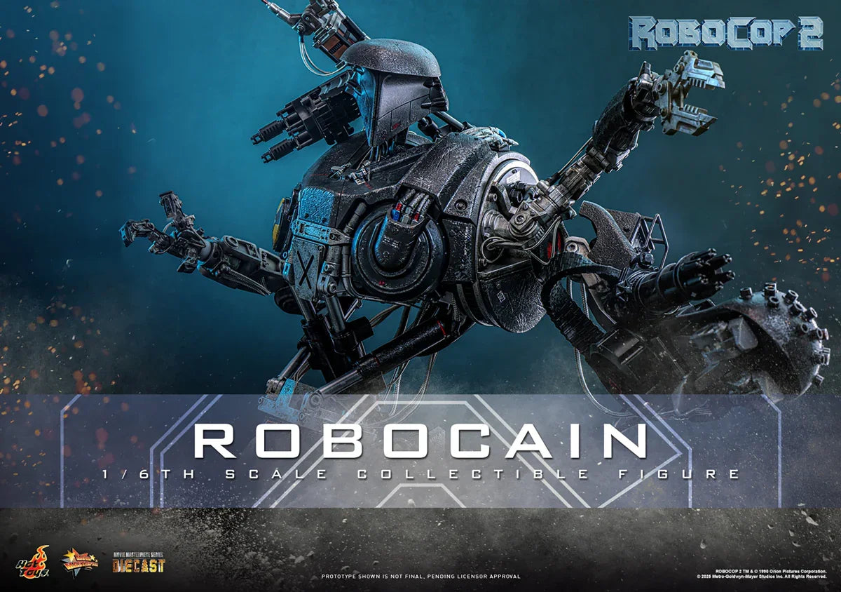 RoboCop 2 - RoboCain DieCast 1:6 Scale Collectable Action Figure