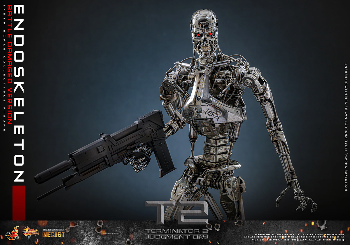 Terminator 2: Judgment Day - Endoskeleton (Battle Damaged) 1:6 Scale Collectable Action Figure