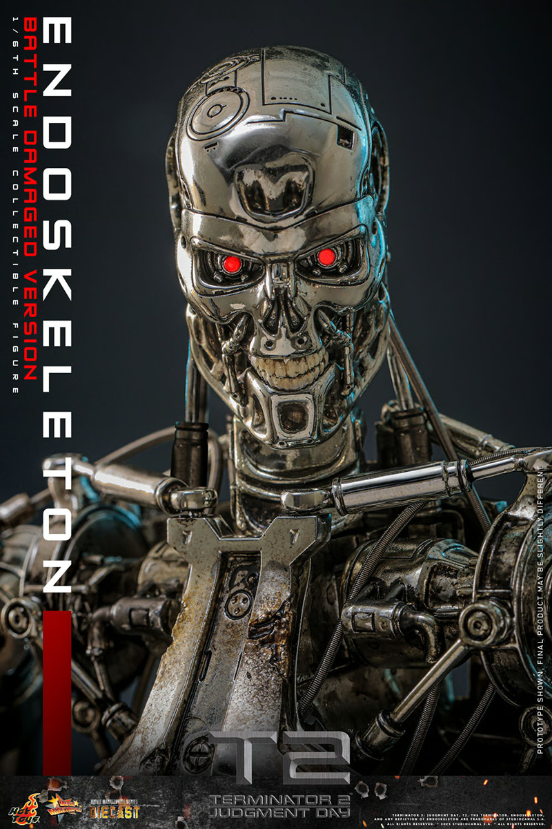 Terminator 2: Judgment Day - Endoskeleton (Battle Damaged) 1:6 Scale Collectable Action Figure