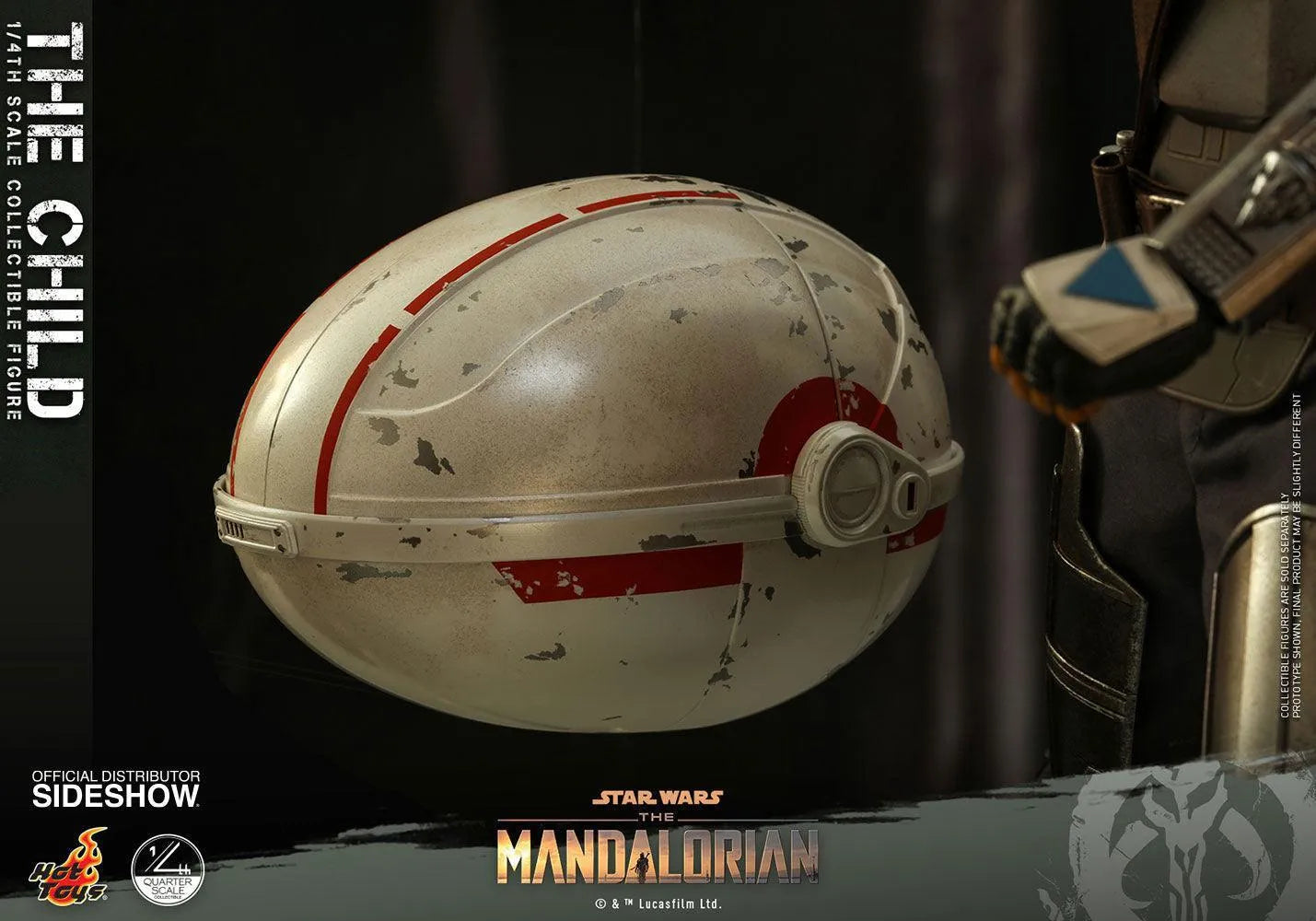 HOTQS018 Star Wars: The Mandalorian - The Child 1:4 Scale Action Figure - Hot Toys - Titan Pop Culture