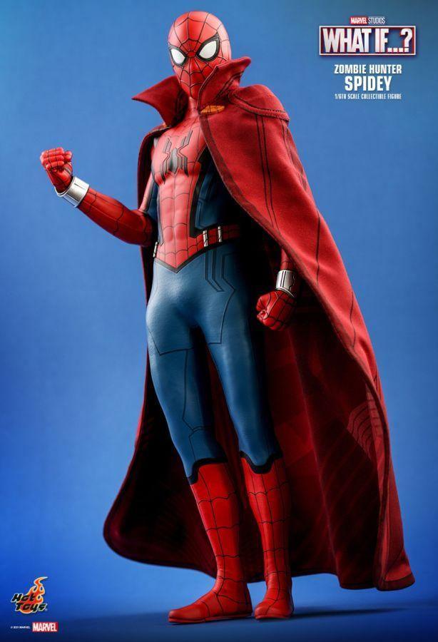HOTTMS058 What If - Zombie Hunter Spider-Man 1:6 Scale 12" Action Figure - Hot Toys - Titan Pop Culture
