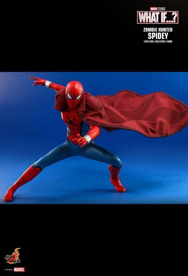 HOTTMS058 What If - Zombie Hunter Spider-Man 1:6 Scale 12" Action Figure - Hot Toys - Titan Pop Culture