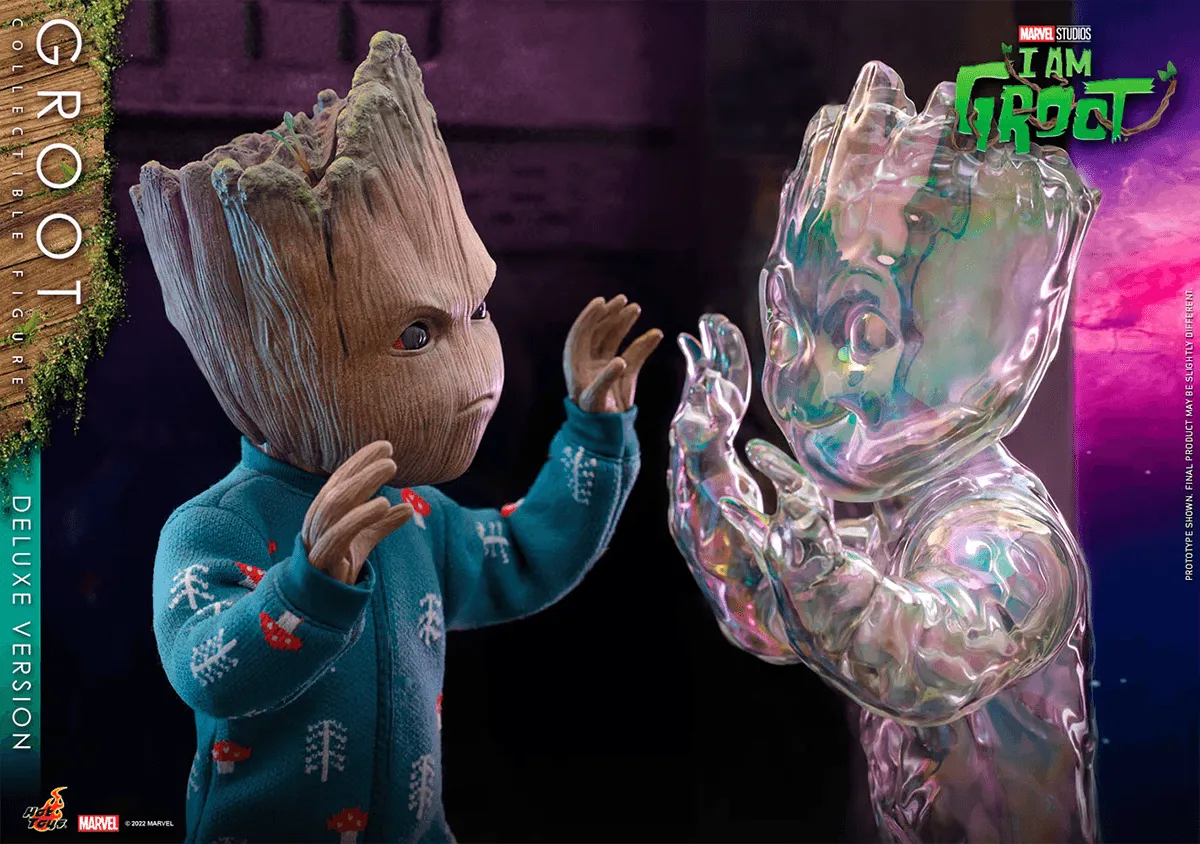 HOTTMS089 Guardians of the Galaxy - I Am Groot: Groot Deluxe 1:6 Scale Collectable Action Figure - Hot Toys - Titan Pop Culture