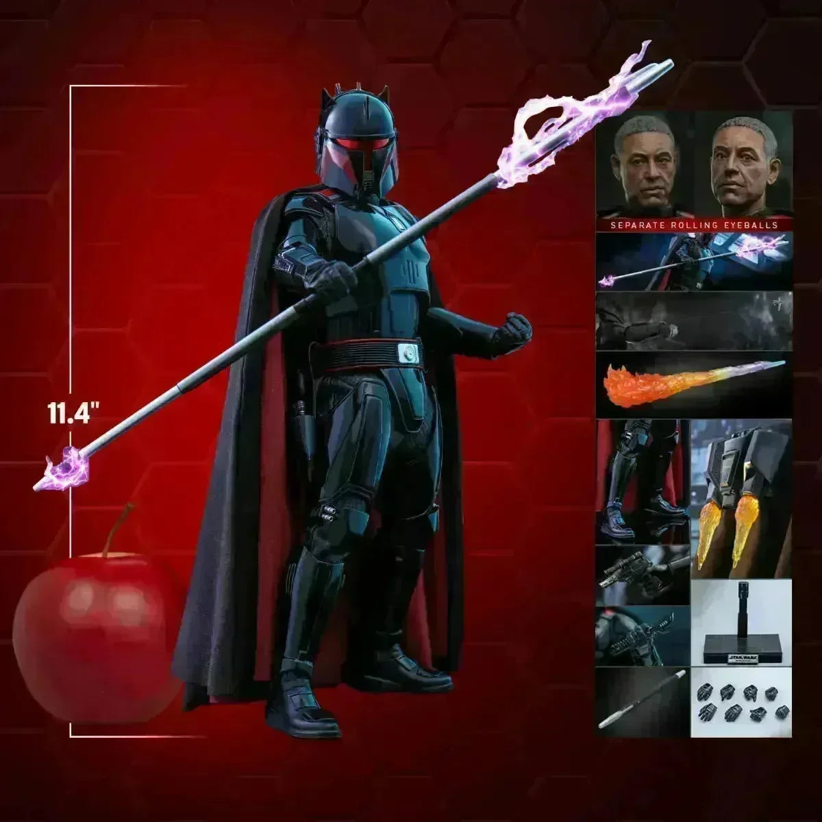 HOTTMS107 Star Wars: The Mandalorian - Moff Gideon 1:6 Scale Collectable Action Figure - Hot Toys - Titan Pop Culture