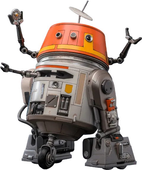 HOTTMS112 Star Wars: Ahsoka (TV) - Chopper 1:6 Figure - Hot Toys - Titan Pop Culture