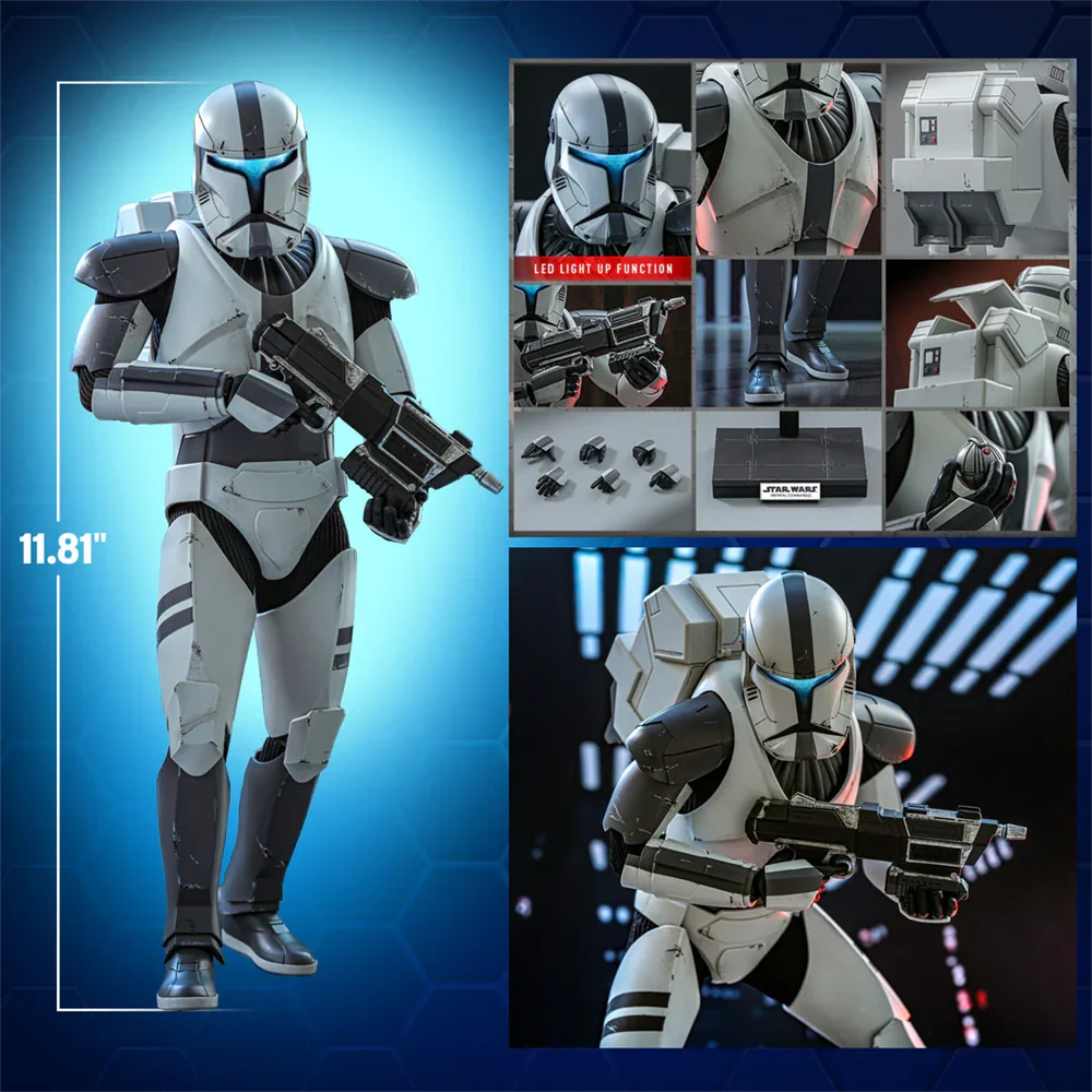 Figura de acción coleccionable de Star Wars - Clone Commando a escala 1:6