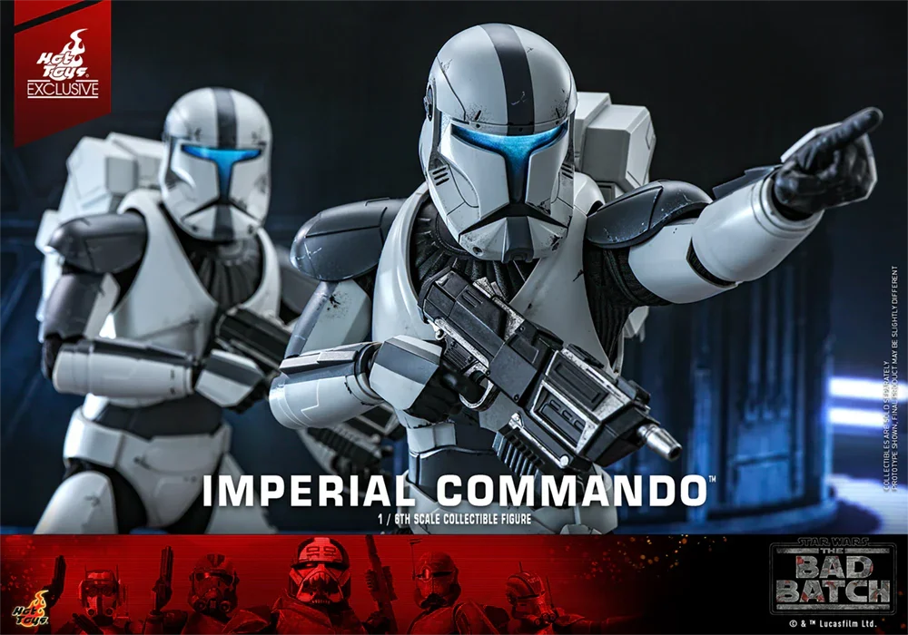 Figura de acción coleccionable de Star Wars - Clone Commando a escala 1:6