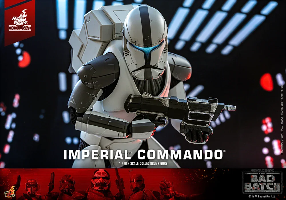 Figura de acción coleccionable de Star Wars - Clone Commando a escala 1:6