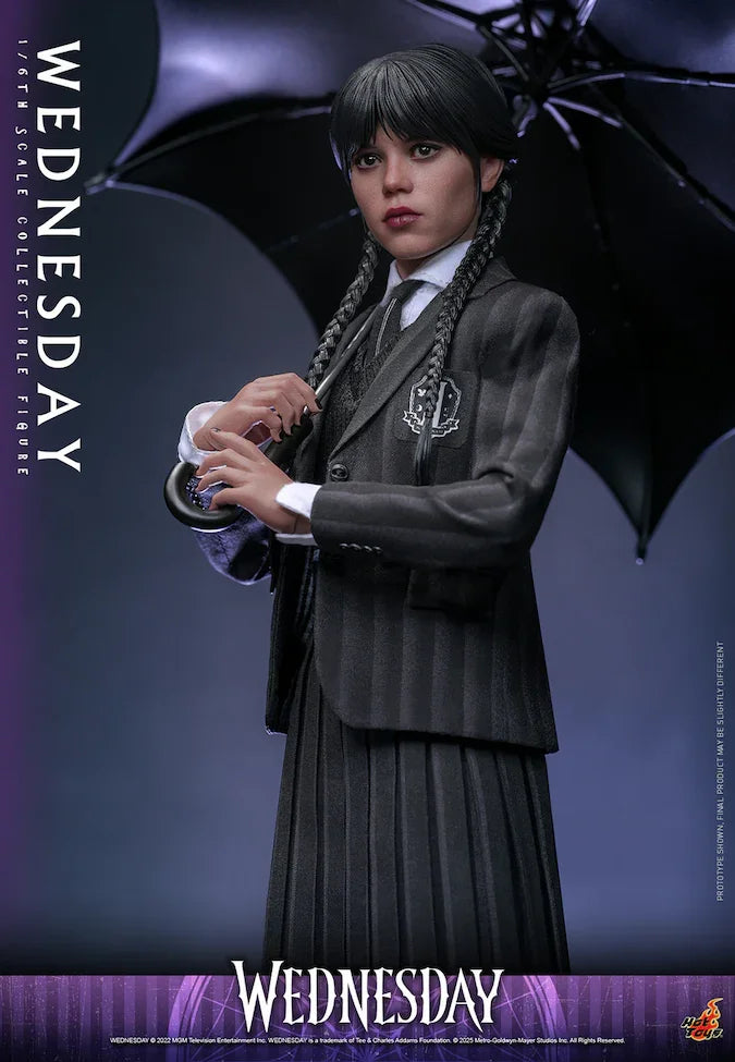 Miércoles - Figura de acción coleccionable a escala 1:6 de Wednesday Addams