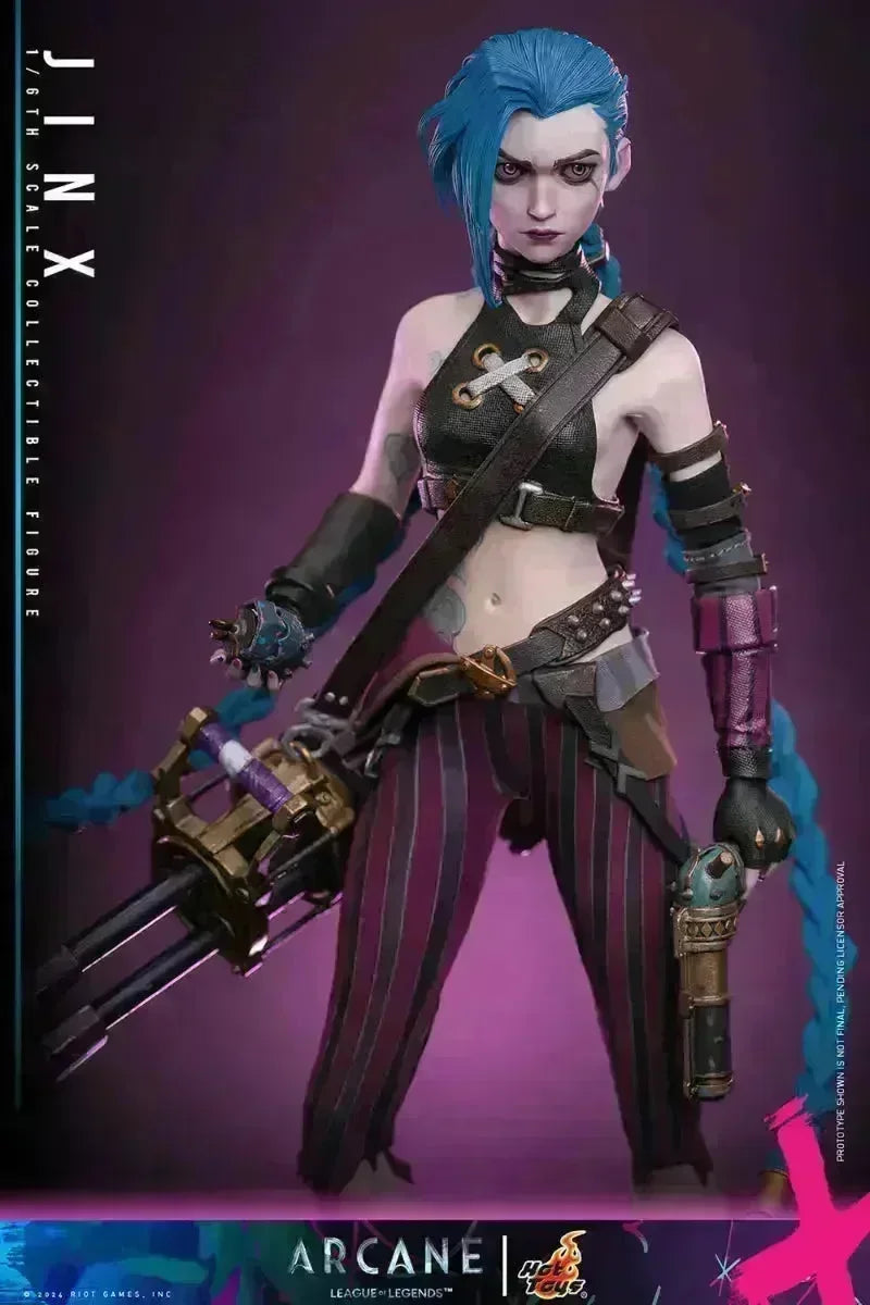 HOTTMS137 Arcane: League of Legends (TV) - Jinx 1:6 Scale Collectable Action Figure - Hot Toys - Titan Pop Culture