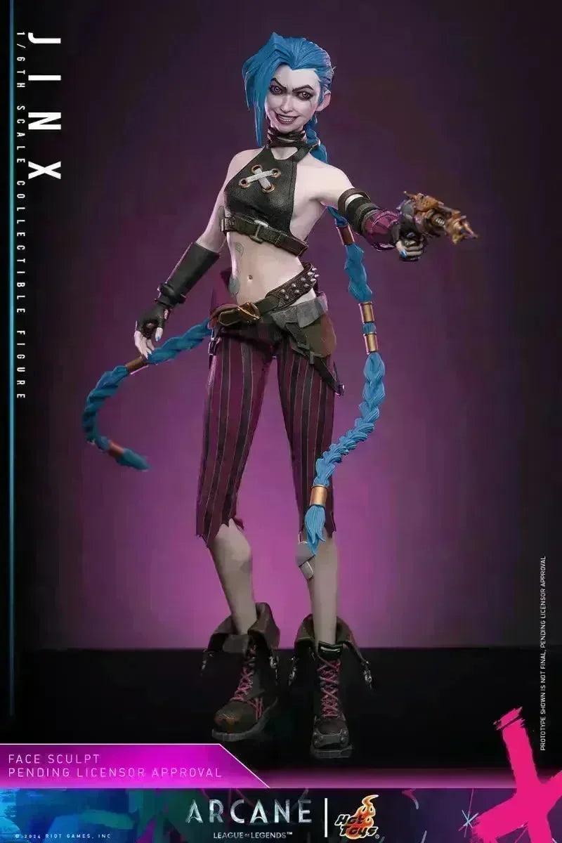 HOTTMS137 Arcane: League of Legends (TV) - Jinx 1:6 Scale Collectable Action Figure - Hot Toys - Titan Pop Culture