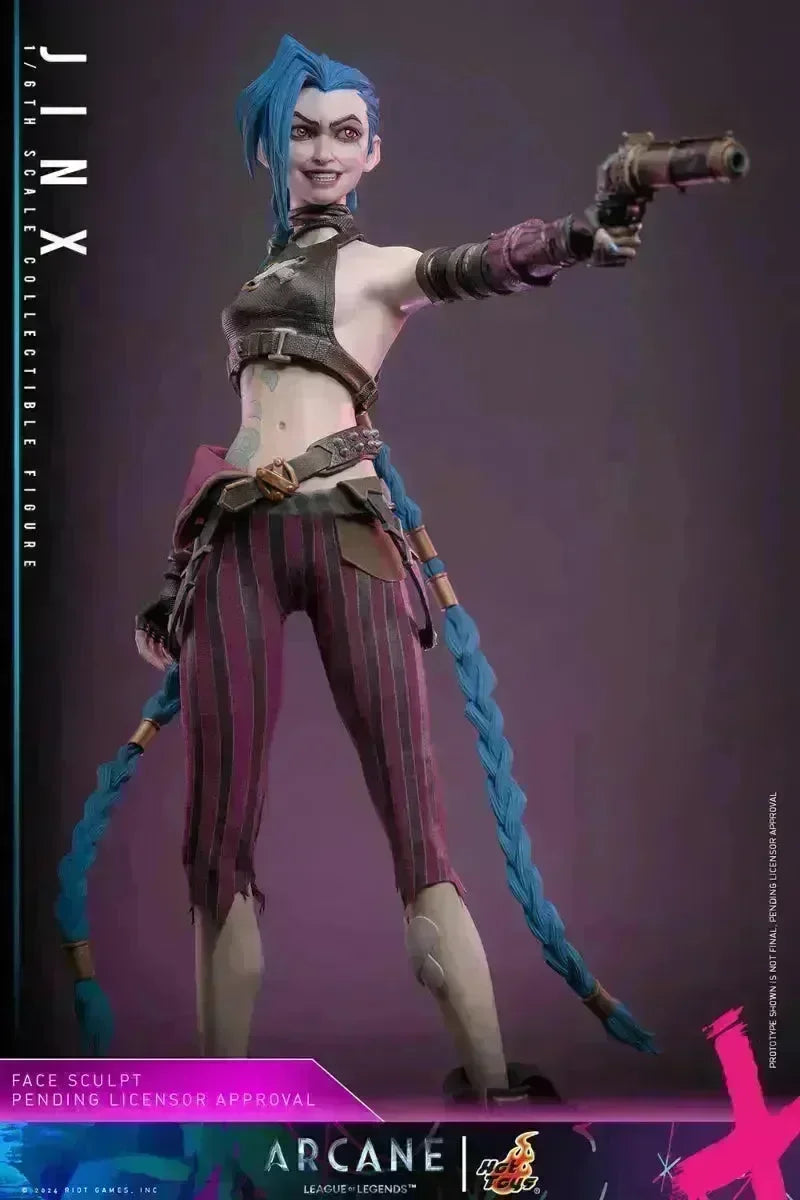 HOTTMS137 Arcane: League of Legends (TV) - Jinx 1:6 Scale Collectable Action Figure - Hot Toys - Titan Pop Culture