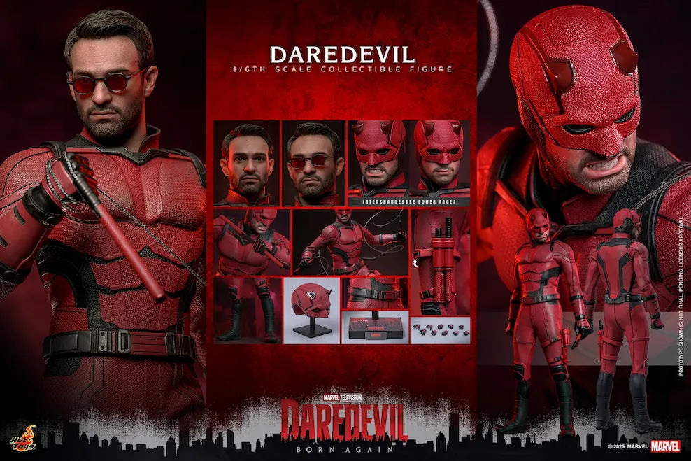 HOTTMS154 Daredevil: Born Again (TV) - Daredevil 1:6 Figure - Hot Toys - Titan Pop Culture