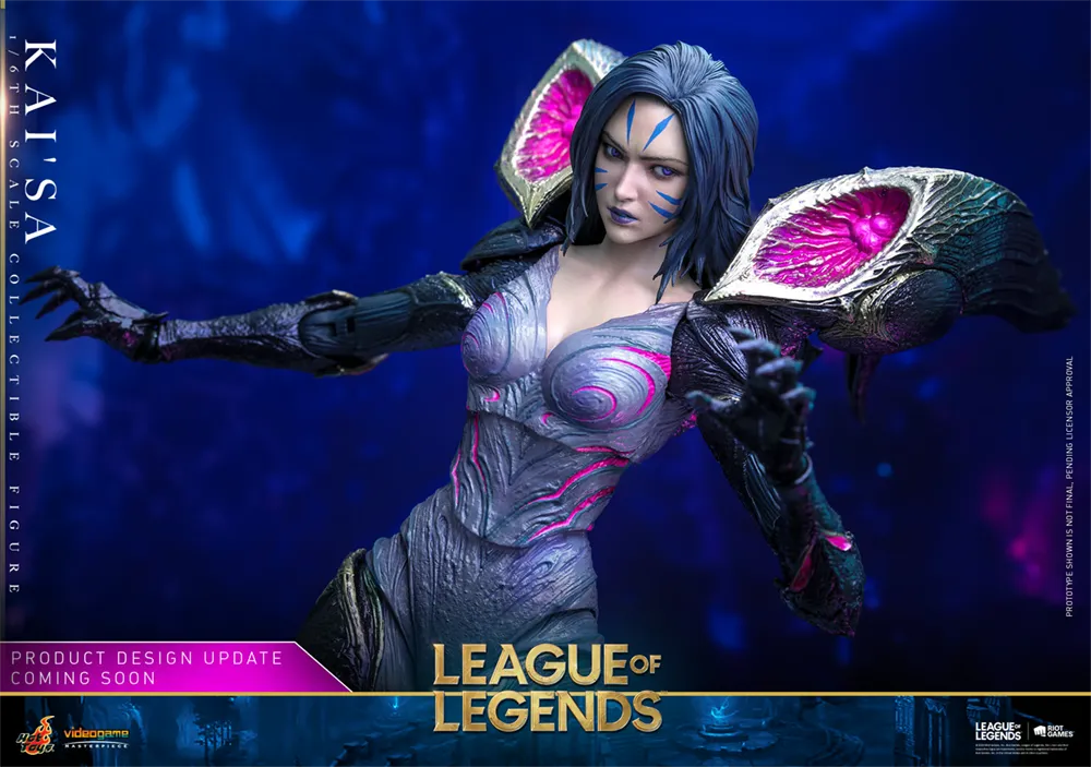 HOTVGM57 League Of Legends - Kai'Sa 1:6 Scale Collectable Action Figure - Pure Arts - Titan Pop Culture