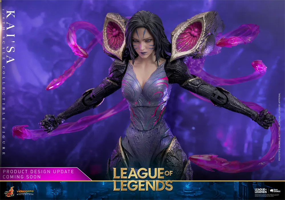 HOTVGM57 League Of Legends - Kai'Sa 1:6 Scale Collectable Action Figure - Pure Arts - Titan Pop Culture