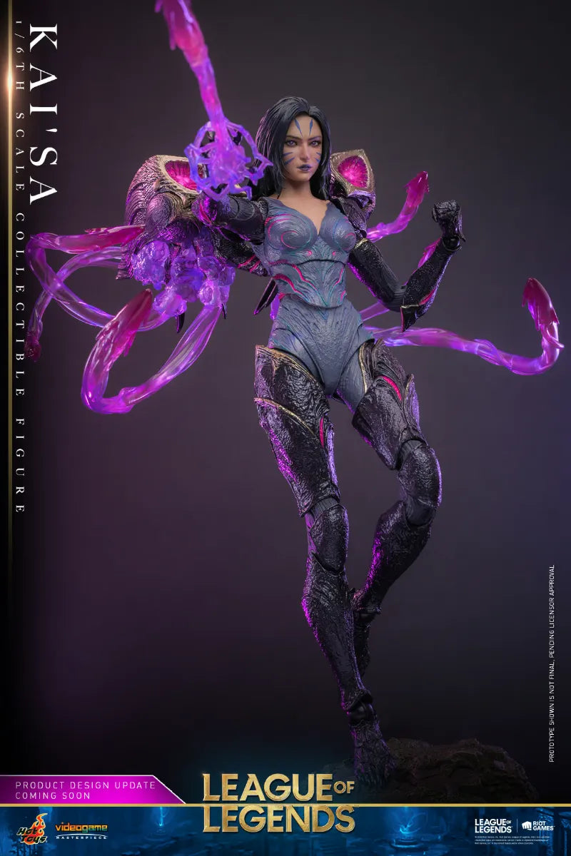 HOTVGM57 League Of Legends - Kai'Sa 1:6 Scale Collectable Action Figure - Pure Arts - Titan Pop Culture