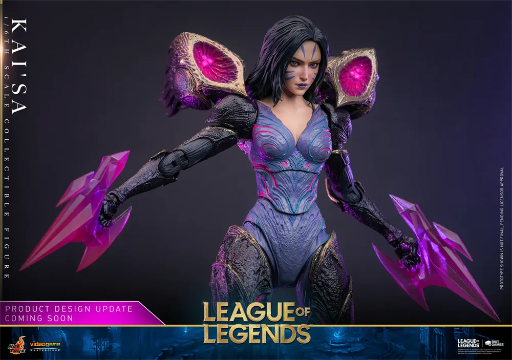 HOTVGM57 League Of Legends - Kai'Sa 1:6 Scale Collectable Action Figure - Pure Arts - Titan Pop Culture