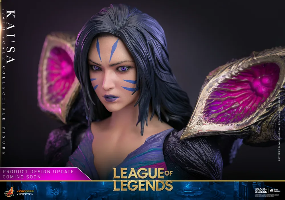 HOTVGM57 League Of Legends - Kai'Sa 1:6 Scale Collectable Action Figure - Pure Arts - Titan Pop Culture