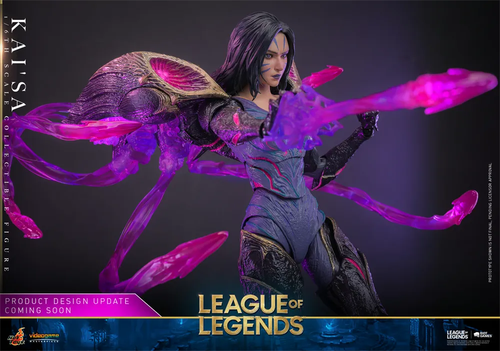 HOTVGM57 League Of Legends - Kai'Sa 1:6 Scale Collectable Action Figure - Pure Arts - Titan Pop Culture