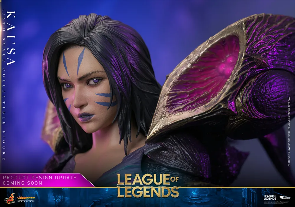 HOTVGM57 League Of Legends - Kai'Sa 1:6 Scale Collectable Action Figure - Pure Arts - Titan Pop Culture