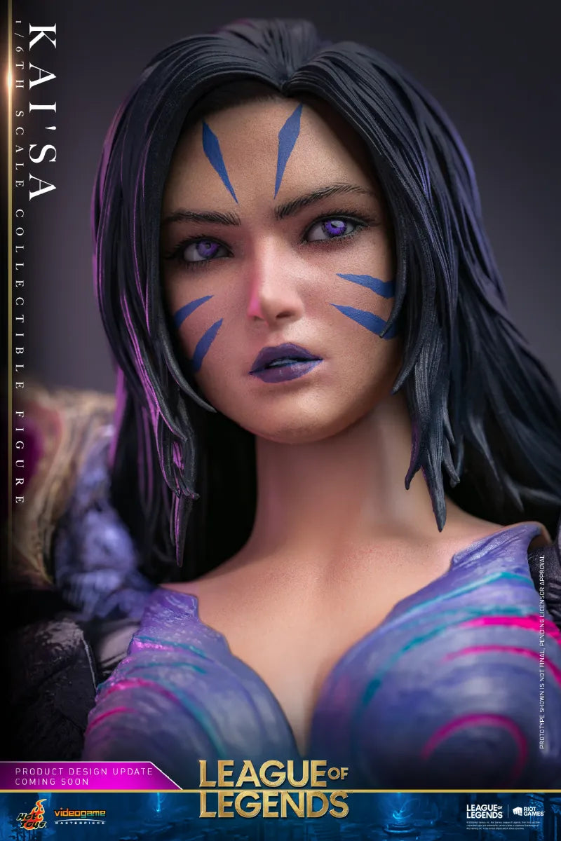 HOTVGM57 League Of Legends - Kai'Sa 1:6 Scale Collectable Action Figure - Pure Arts - Titan Pop Culture