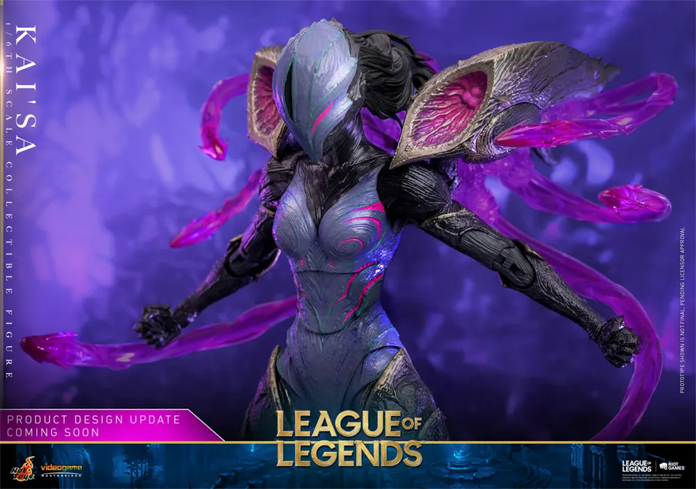 HOTVGM57 League Of Legends - Kai'Sa 1:6 Scale Collectable Action Figure - Pure Arts - Titan Pop Culture